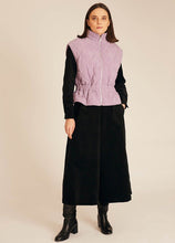 Load image into Gallery viewer, Lilac Corduroy Quilted Vest
