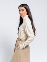 Load image into Gallery viewer, Luxe Pearl Turtleneck Sweater
