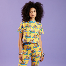 Load image into Gallery viewer, Nooworks Crop Top: Dog Party
