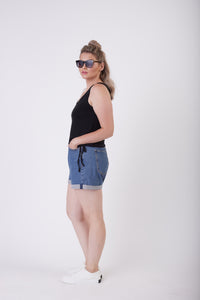 Plus: Classic Denim Short
