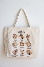 Load image into Gallery viewer, XL Tote: Dog Feelings
