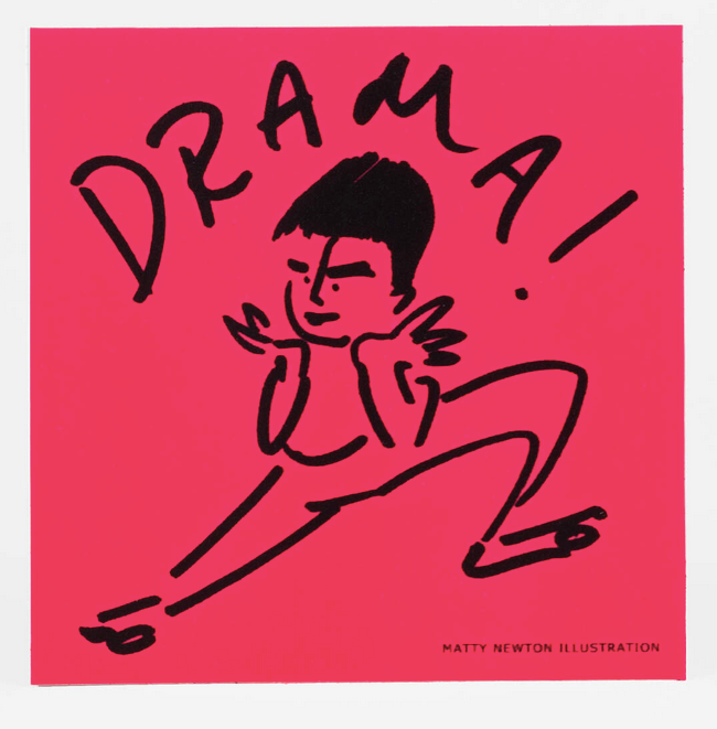 Drama Sticker