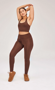 High-Rise Compressive Legging (Long Length)
