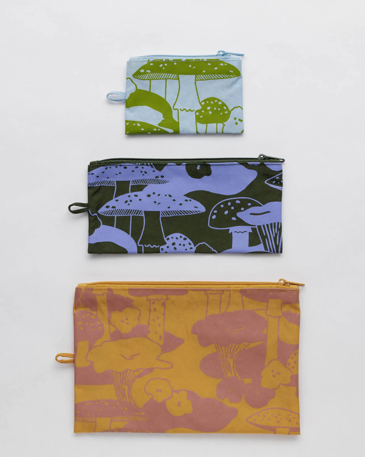 Baggu Flat Pouch Set Girl on the Wing