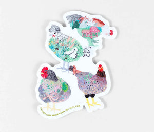 Chicken Coop Sticker