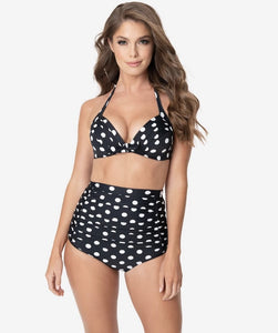 Polka Dot Bikini Top