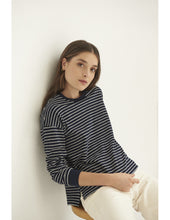 Load image into Gallery viewer, Beyond the Sea Striped Weighted Shirt

