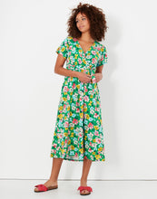 Load image into Gallery viewer, Summer Floral Jersey Wrap Dress
