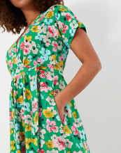Load image into Gallery viewer, Summer Floral Jersey Wrap Dress
