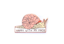 Load image into Gallery viewer, Happy With My Pace Enamel Pin
