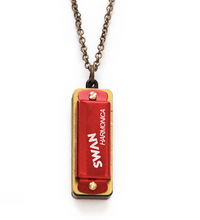 Load image into Gallery viewer, Tiniest Harmonica Necklace
