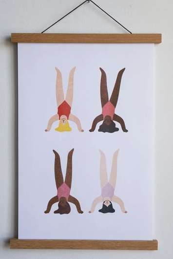 Headstands Print