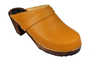 Lotta High-Heel Honey Clogs