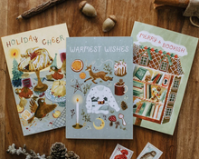Load image into Gallery viewer, Set of 3 Holiday Cards
