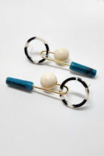 Load image into Gallery viewer, pair of vintage modern earrings

