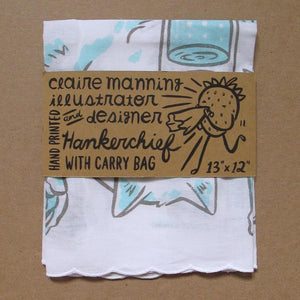 Fancy Handkerchief: Champagne Kitty