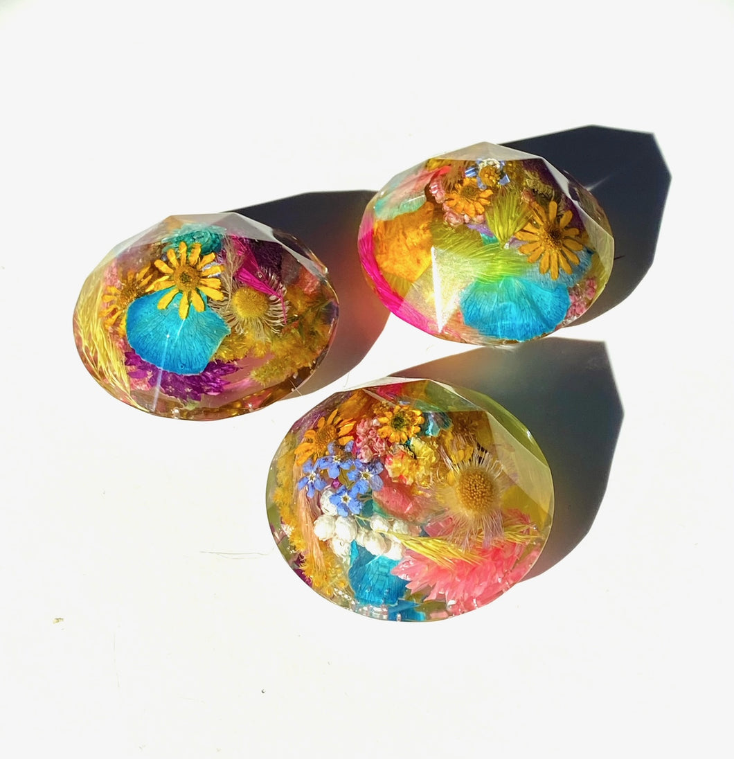 Small Prism Paperweight by Eau Claire Resin