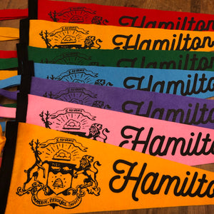 Hamilton Crest Pennants