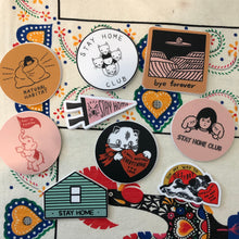 Load image into Gallery viewer, Stay Home Club Stickers
