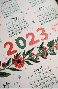 2023 Calendar Print by SHC