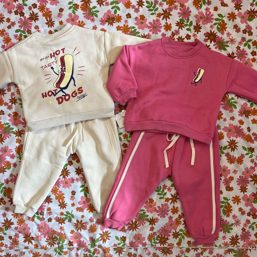 Hot Dog Toddler Tracksuit