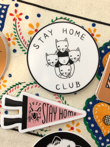 Stay Home Club Stickers