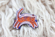Load image into Gallery viewer, Leap Through Tiger Enamel Pin
