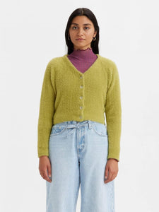 Levi's Green Cropped Sweater