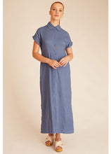 Load image into Gallery viewer, Classic Shirt Dress in Nuage
