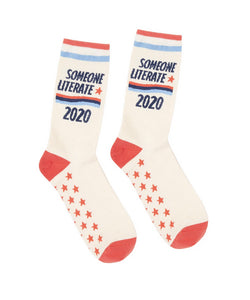 Someone Literate 2020 Socks