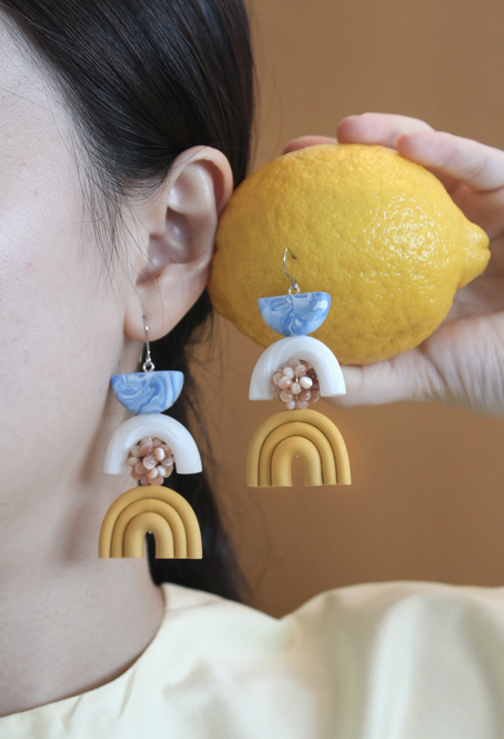 Macha Earrings by Tsunja
