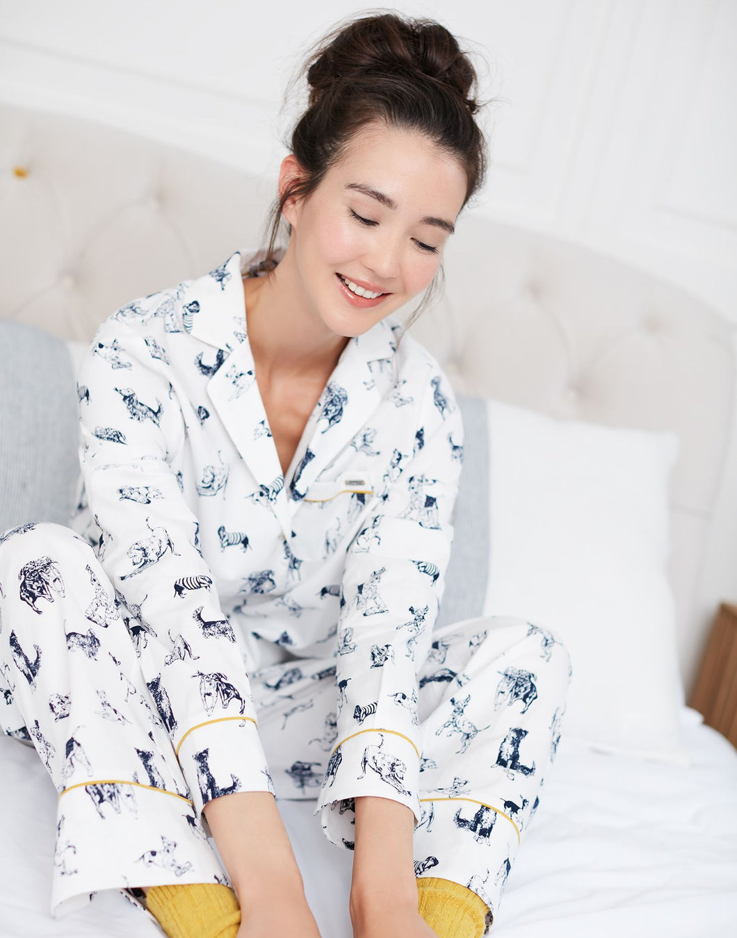 Playful Pups Pyjama Set by Joules