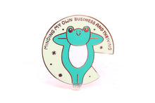 Load image into Gallery viewer, Minding My Own Business Enamel Pin
