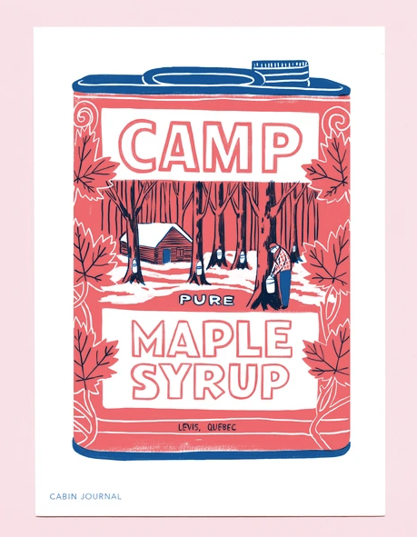 Maple Syrup Mini Print