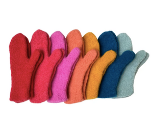 Handmade Wool Mittens by Julie Sinden