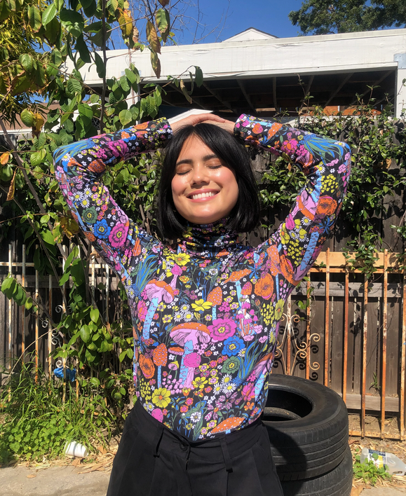 Nooworks Turtleneck: Magic Mushroom