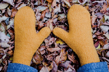 Load image into Gallery viewer, Handmade Wool Mittens by Julie Sinden
