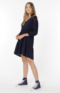 Getaway Tiered Gauze Dress