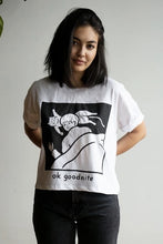 Load image into Gallery viewer, Ok Goodnite Cropped Loose Tee
