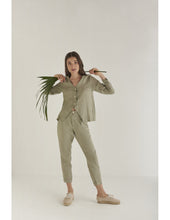 Load image into Gallery viewer, Sage Linen Trouser
