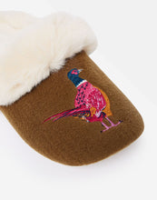 Load image into Gallery viewer, Pleasant Pheasant Fuzzy Slippers
