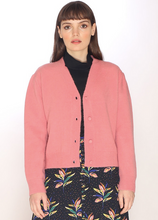 Load image into Gallery viewer, Hand-Me-Down Cardigan in Bubblegum
