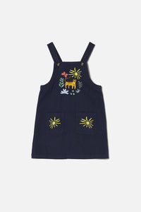 Kids: Sunny Day, Feline Fine Pinafore