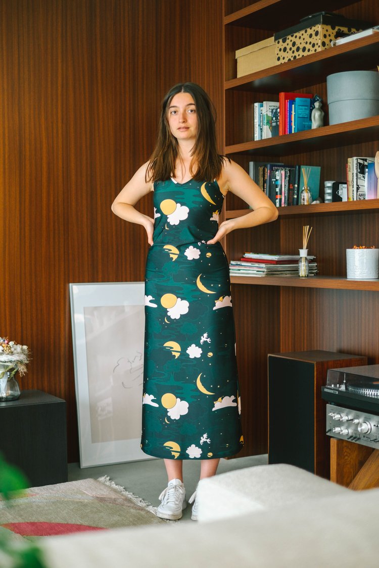 Planets of the Universe Dress