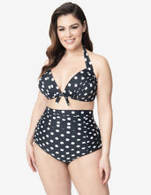 Load image into Gallery viewer, Polka Dot Bikini Top
