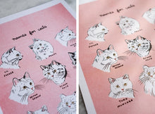 Load image into Gallery viewer, Names for Cats Print
