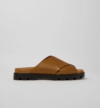 Load image into Gallery viewer, Camper Sandal: Walnut Leather
