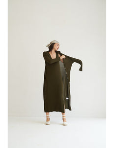 Sabella Flat Knit Duster Cardigan