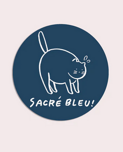Sacre Bleu Sticker