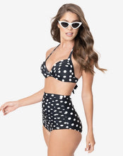 Load image into Gallery viewer, Polka Dot Bikini Top
